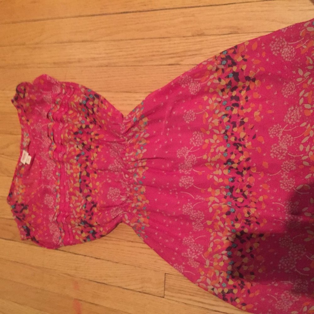 Mossimo Red Patterned Dress